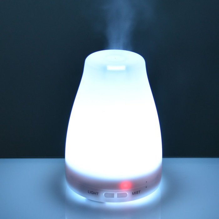 GenLed 100ML Essential Oil Diffuser Portable Ultrasonic Diffusers with Color LED Lights Changing and Waterless... N3