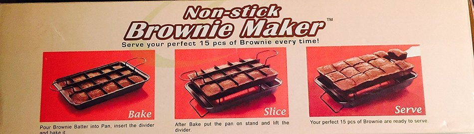 NON-STICK BROWNIE MAKER N3