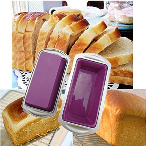 "Silicone Toast Cake Mold Pan Pizza Mousse Baking Tool" shopping N6