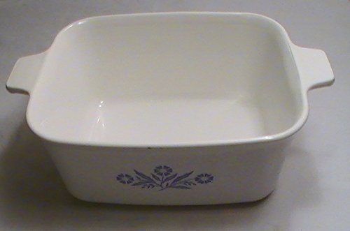 Corning Ware Blue Cornflower 1.5 Quart Rectangular Casserole - No Lid - P-4-B