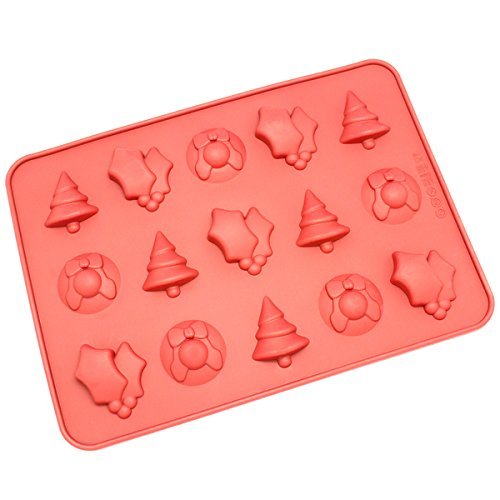 Freshware 15-cavity Christmas Silicone Mold