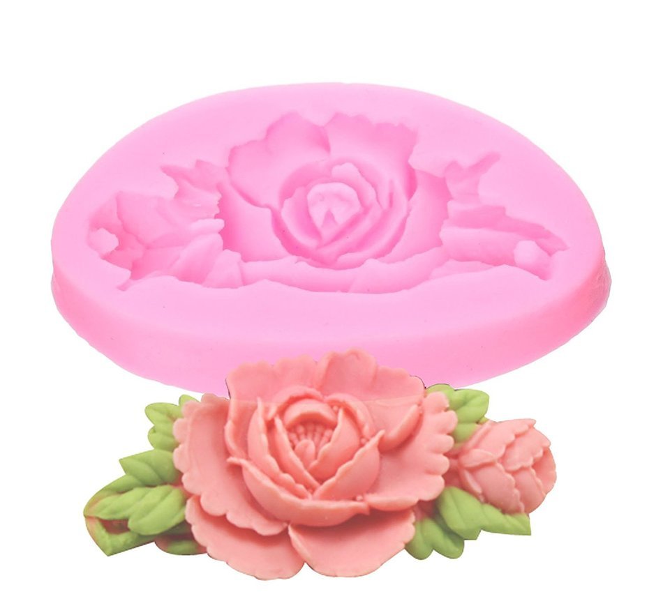 Longzang F0199S Fondant Silicone Sugar Craft Molds, Mini N2