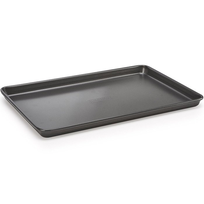 BLACK+DECKER 83389 Commercial Nonstick Cookie Sheet, Large, Gray