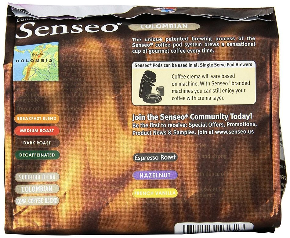 Senseo Coffee Pods, Kona Blend, 16 Count (Pack of 4) N28