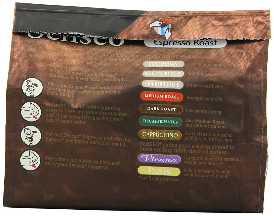 Senseo Coffee Pods, Kona Blend, 16 Count (Pack of 4) N36