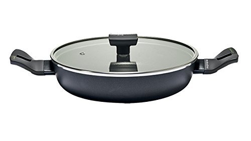 Nova Non-Stick Aluminum Round Saut&eacute; Casserole with Lid Size: 2.5 Qt