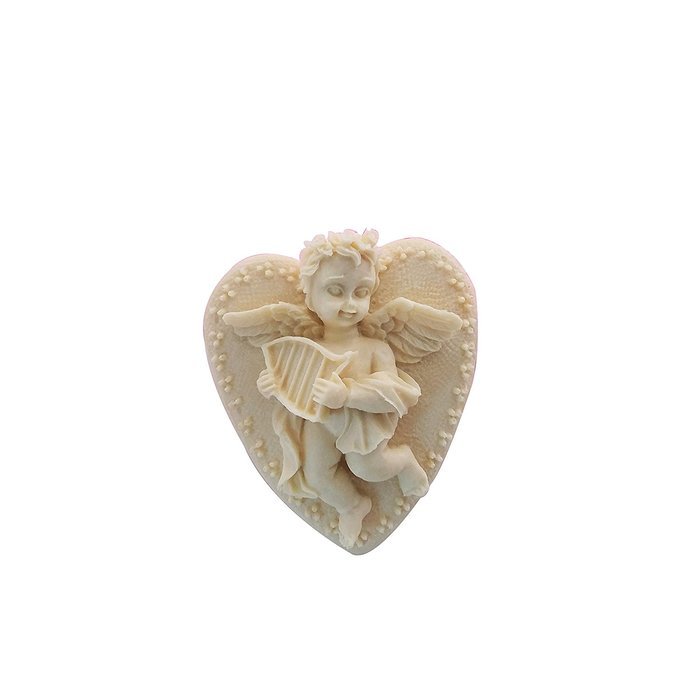 Wocuz WZ1269 Silicone Mold 3D Angel Shape Fondant Chocolate Mold for Decorating Party Cake Top or Side N9