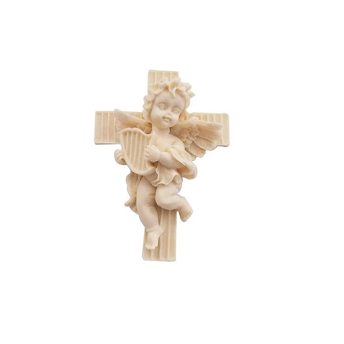 Wocuz WZ1269 Silicone Mold 3D Angel Shape Fondant Chocolate Mold for Decorating Party Cake Top or Side N24