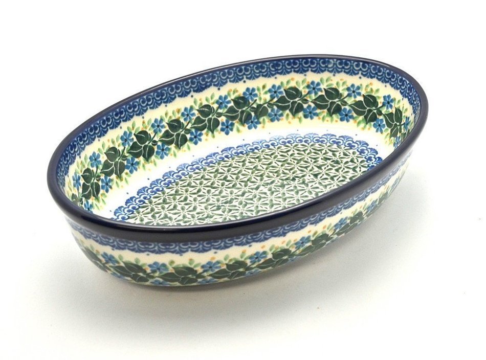 Polish Pottery Baker - Oval - Small - Ivy Trail