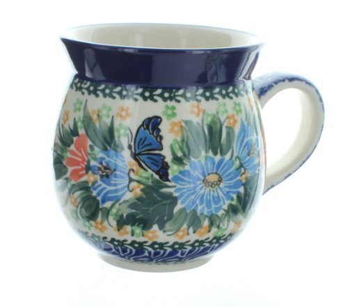 Polish Pottery Kristina Bell Shape Mug