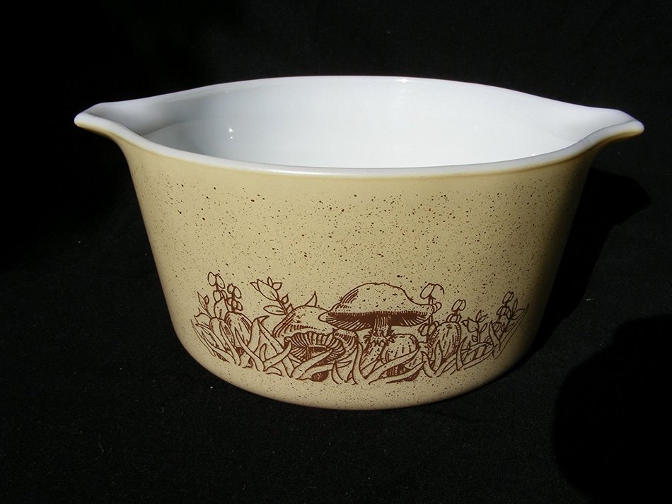 Pyrex "Forest Fancies" (1 qt.) Casserole Baking Dish (#473)