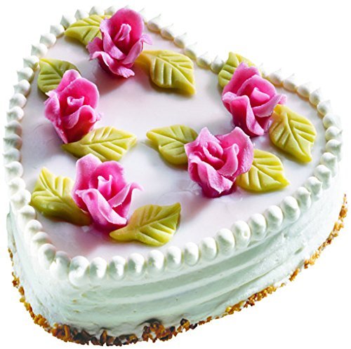 Zenker 43539 "Candy" Of Silicone Baking Tin Heart, Creme, 7.87" x 7.87" x 1.65" N3