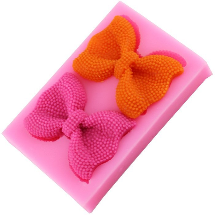 Mujiang Bow Silicone Gumpaste Sugar Fondant Cake Decorating Molds N2