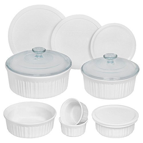 CorningWare French White 12 Piece Round Set Free Image Download   5028373 