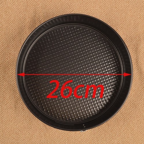 "10 Inch Non-stick Cake Pan favose Stainless Steel Live Bottom Cake Pans Mold" shopping N8