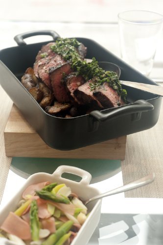 Revol Belle Cuisine 642072 Roasting Dish, 123-1/2-Ounce, Slate