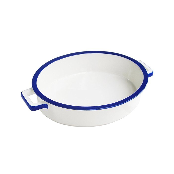 American Atelier Chelsea Oval Baking Dish, Blue