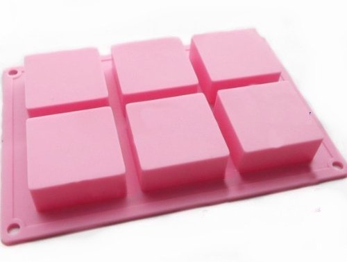 Wholeport Silicone Baking Mold Cake Pan Molds Handmade Biscuit Mold Square Molds 1 Piece