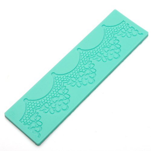 Plum flower Fondant Mold Cake Lace Decoration Silicone Sugercraft