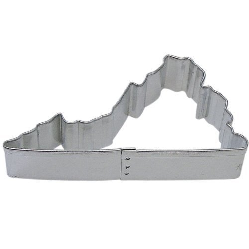State of Virginia Tin Cookie Cutter 4"