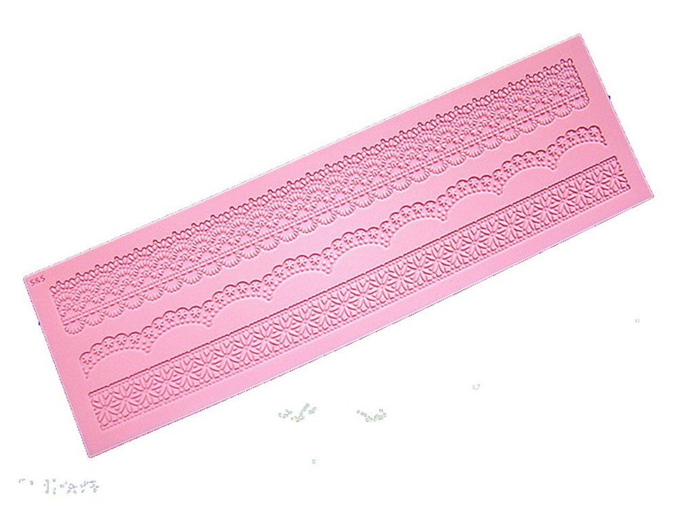 Longzang Silicone Lace Fondant Mold Silicone molds Craft Mould DIY Cake Decorating HY1-173