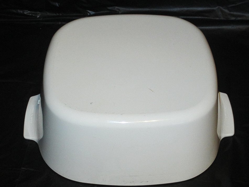 Corning Ware JUST WHITE 5 Liter Covered Casserole Baking Dish W Lid N2 corning-ware-just-white-5-liter-covered-casserole-baking-dish-w-lid-n2