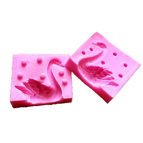 "Silicone 3D Swan Cake Mold Fondant Decorating Tools Soap Mould Wedding Decoration Cupcake shopping