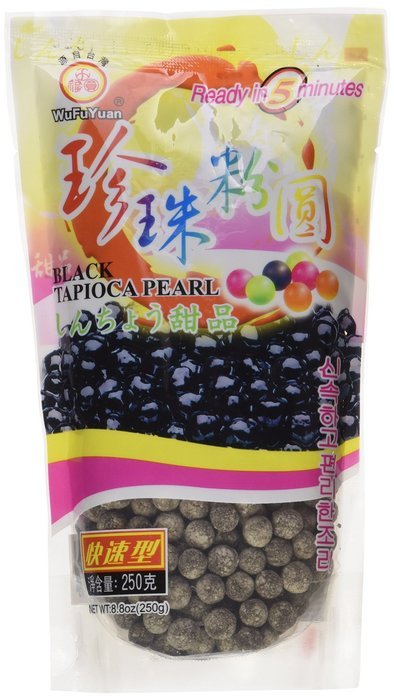 Wufuyuan - Tapioca Pearl (Black) - Net Wt. 8.8 Oz.