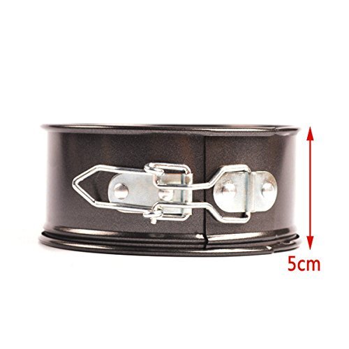 "4 Inch Non-stick Cake Pan favose Stainless Still Live Bottom Cake Pans Mold" shopping N4