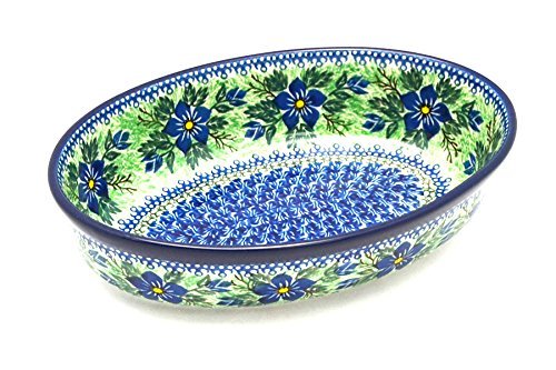 Polish Pottery Baker - Oval - Small - Unikat Signature - U1281