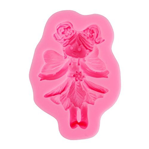 JaneDream Soft Easy To Use Kitching 3D Silicone Mold DIY Baking Cake Tools Fairy Stand