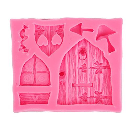 JaneDream Soft Easy To Use Kitching 3D Silicone Mold DIY Baking Cake Tools Fairy Stand N7