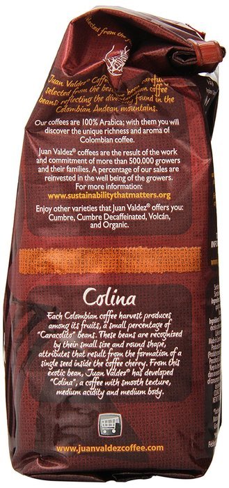 Juan Valdez Premium Colombian Coffee, Colina, 10-Ounce N2