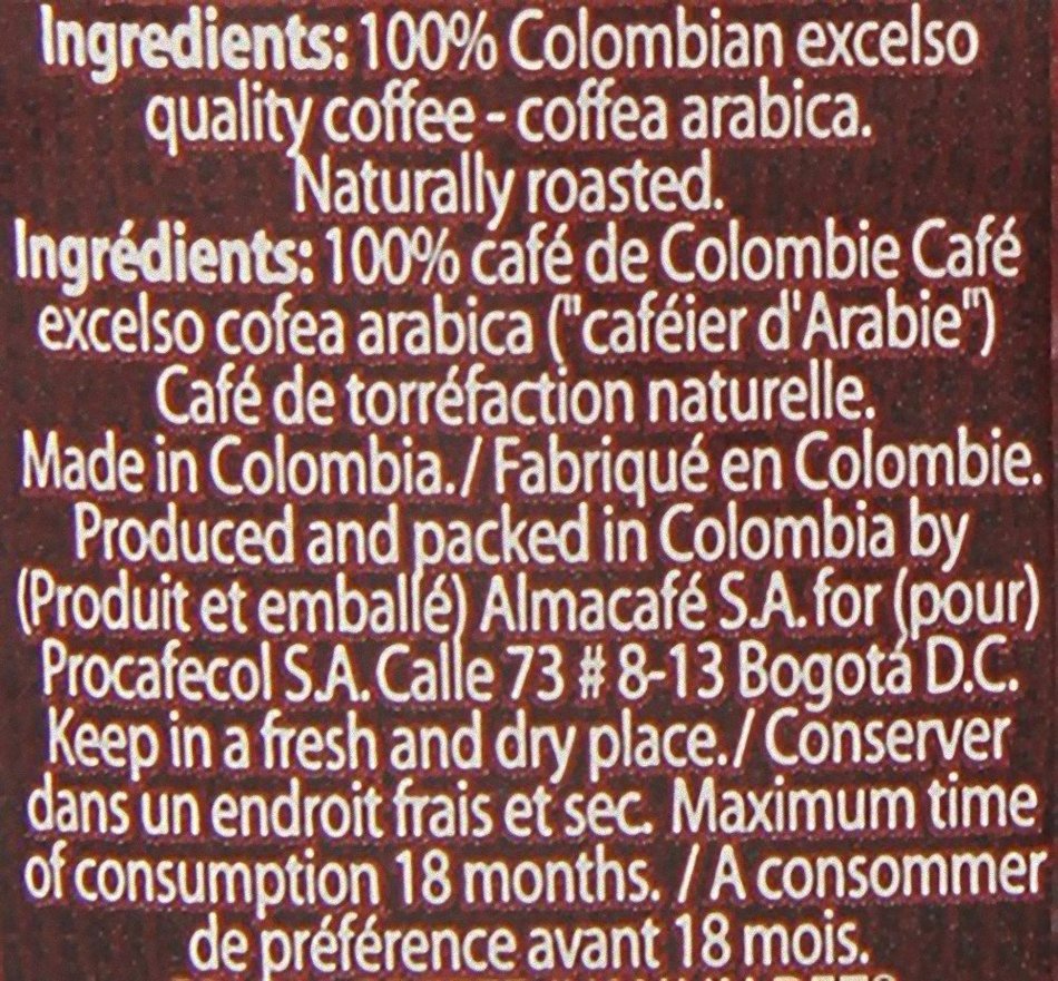 Juan Valdez Premium Colombian Coffee, Colina, 10-Ounce N11