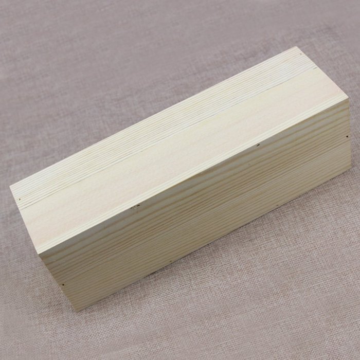UNIHA Silicone Soap Mold Wooden Box DIY Tools Toast Loaf Baking Cake Molds(L) N16