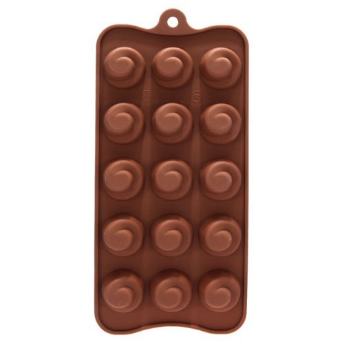 "15 Holes Silicone Cake Mold 6 Patterns (Knot)" shopping N3