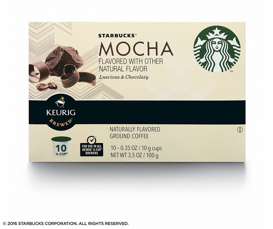 Starbucks Mocha, K-Cup for Keurig Brewers, 60 Count N2
