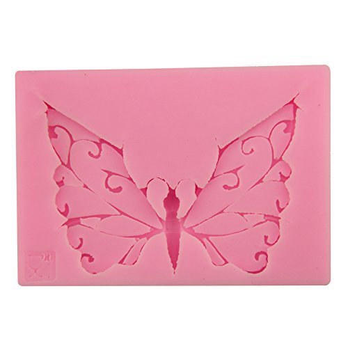 Mr.S Shop 3D Large Butterfly Silicone Mold Soap Lace Mold Fondant Baking Molds DIY Cake Decorating Tools N3