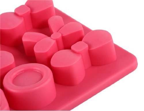 Silicone Cake Mold & Ice Tray (Purple) N4