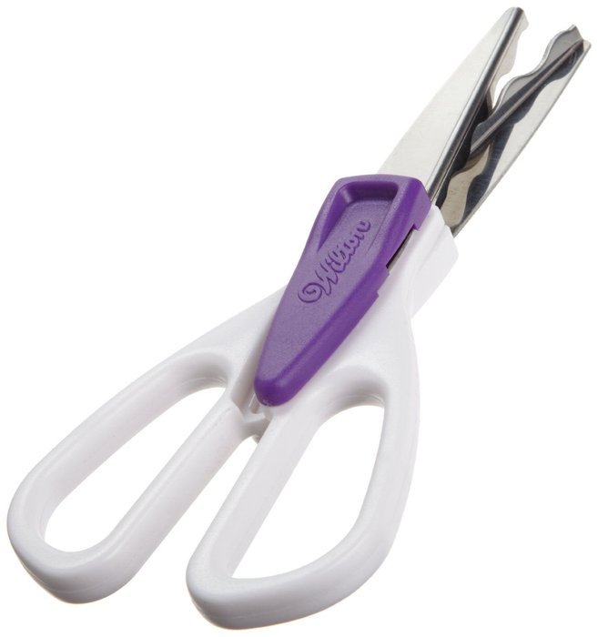 3pk Wilton Scissors for Cake Decorating Cuts Fondant, Gum Paste, Sugar Sheets N5
