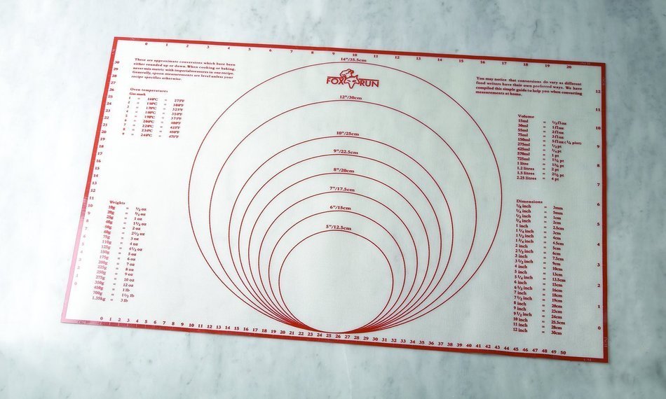 Silicone Baking Mat with Measurements N4