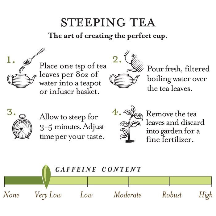 Tea Forte WHITE GINGER PEAR Loose Leaf White Tea, 2.1 Ounce Tea Tin N5