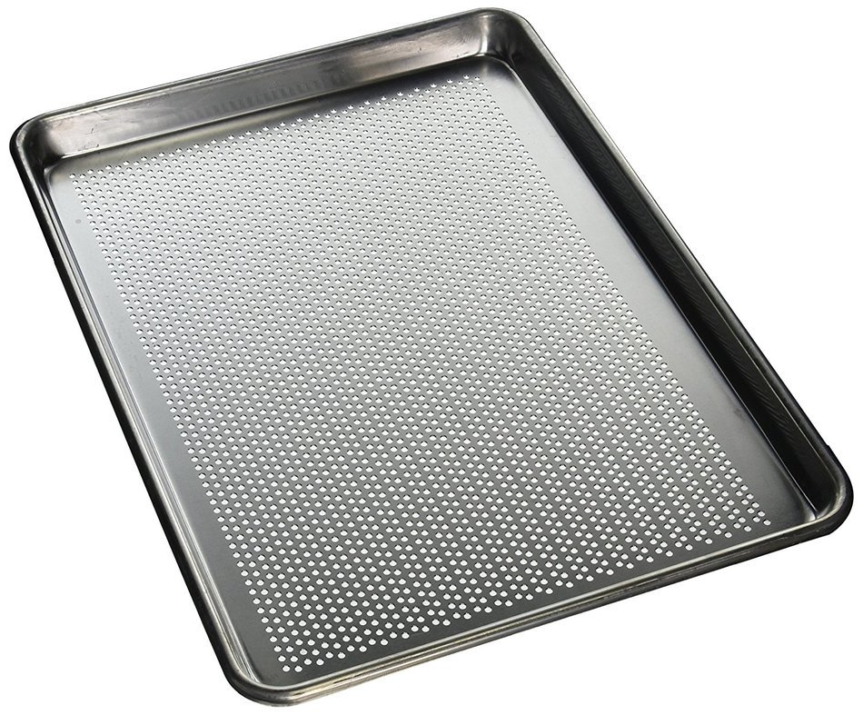 MIU France E-95126-P Perforated Baking Pan, 13 x 18", Silver