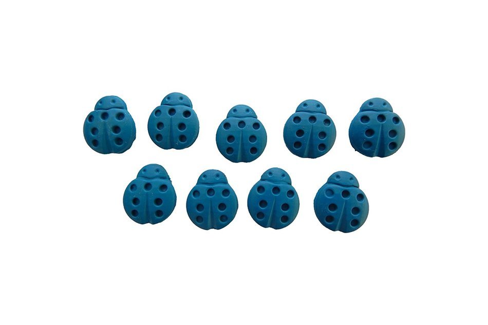 O.K Molds silicone 9 cavities ladybug fondant cake gompaste M4996 N2