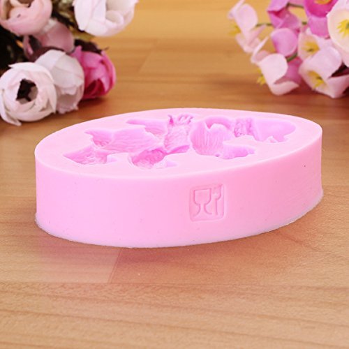 "Christmas Bear Silicone Fondant Cake Mold Chocolate Clay Mould" shopping N5