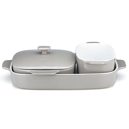 EM Emerils Table Grey Bakeware 4PC Set