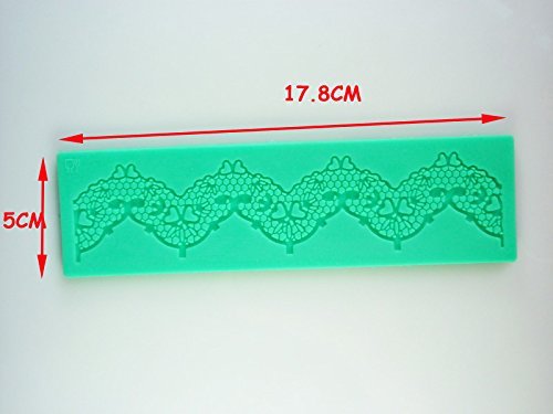 Heart Lace Mold Cake Mold Silicone Baking Tools Decorations for Cakes Fondant N2