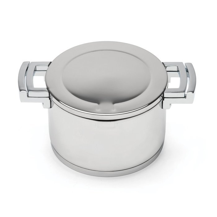 BergHOFF Neo Covered Stainless Steel Casserole, 2.5 quart, Silver