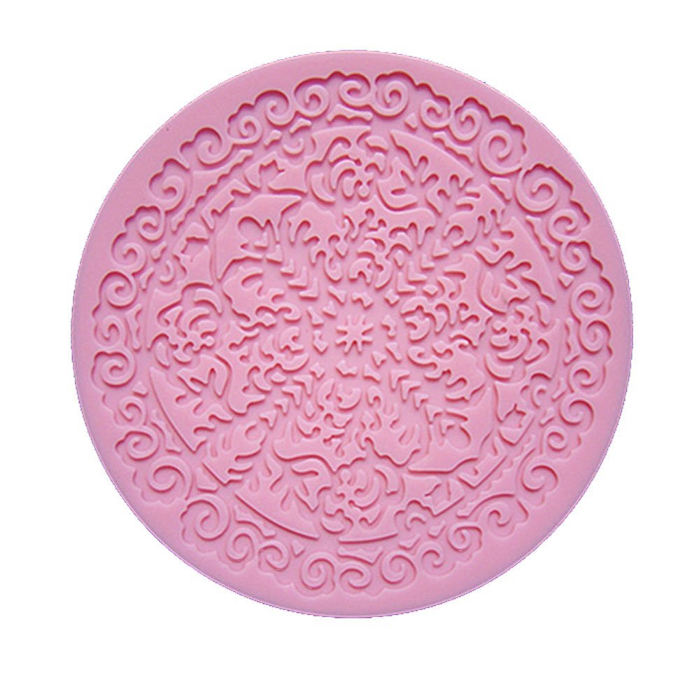 Longzand Molds HY1-154 DIY Cake Decorating Mold with Silicone Lace Mold ...