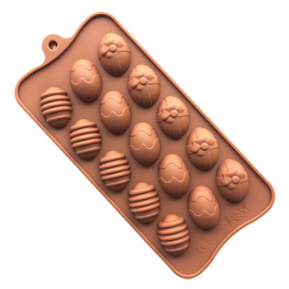 Chocolate Molds, YORIKIN Cartoon Shaped Silicone Molds for Chocolate ...